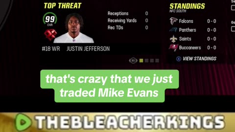 🚨BREAKING🚨 MIKE EVANS TRADED TO JETS