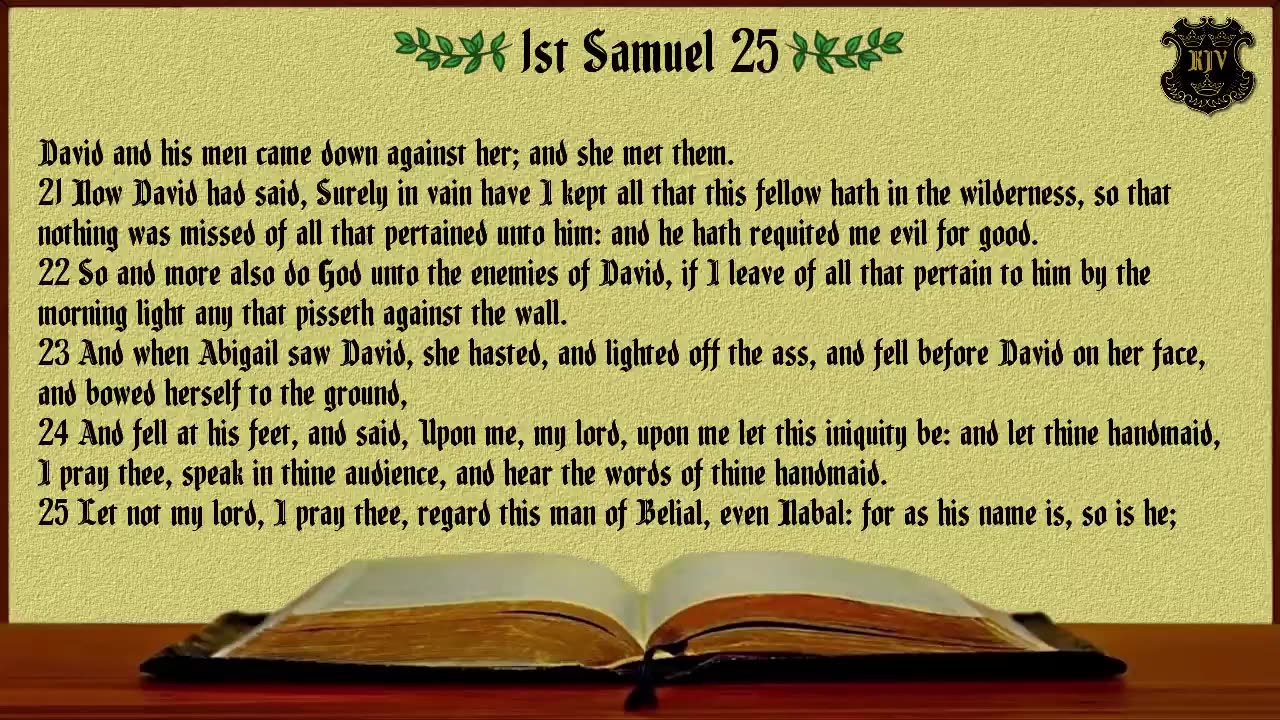 (09) - 1 Samuel (KJV) Dramatized With Words