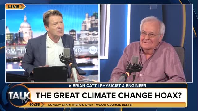 NO Need to Panic Over Man-Made Climate Change: Physicist & Engineer Brian Catt