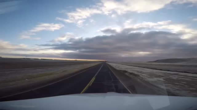 Almost head on crash