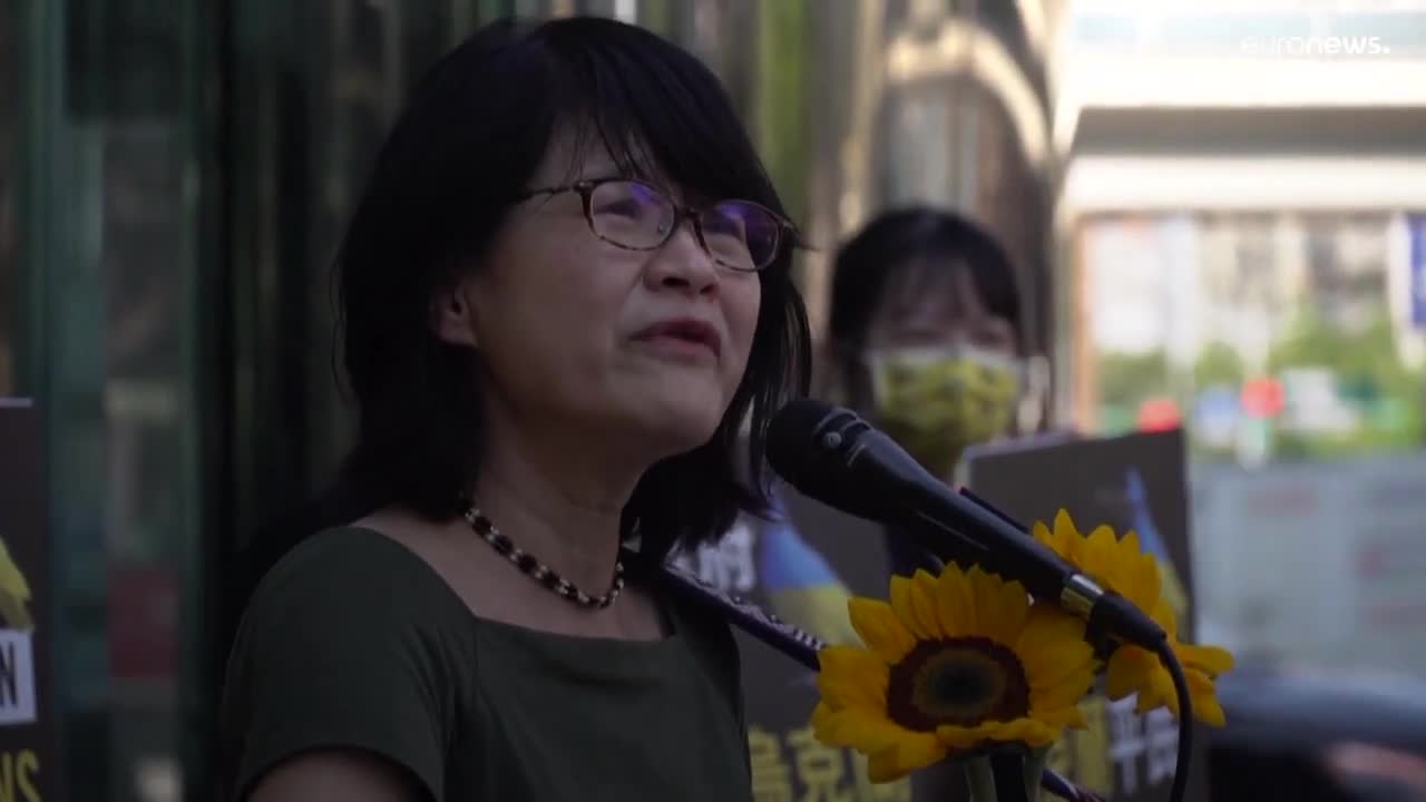 Taiwanese musicians show solidarity with Ukraine in protest concert