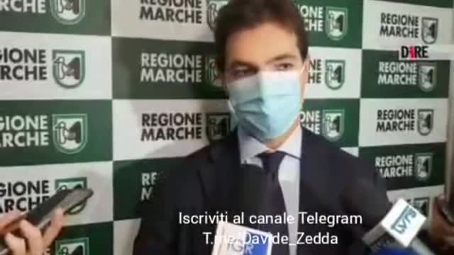 ACQUAROLI (Presidente Regione Marche): “Il 50% dei nuovi contagiati sono vaccinati”