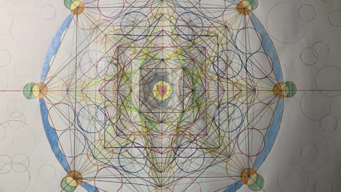 Sacred Geometry Drawing/Artwork
