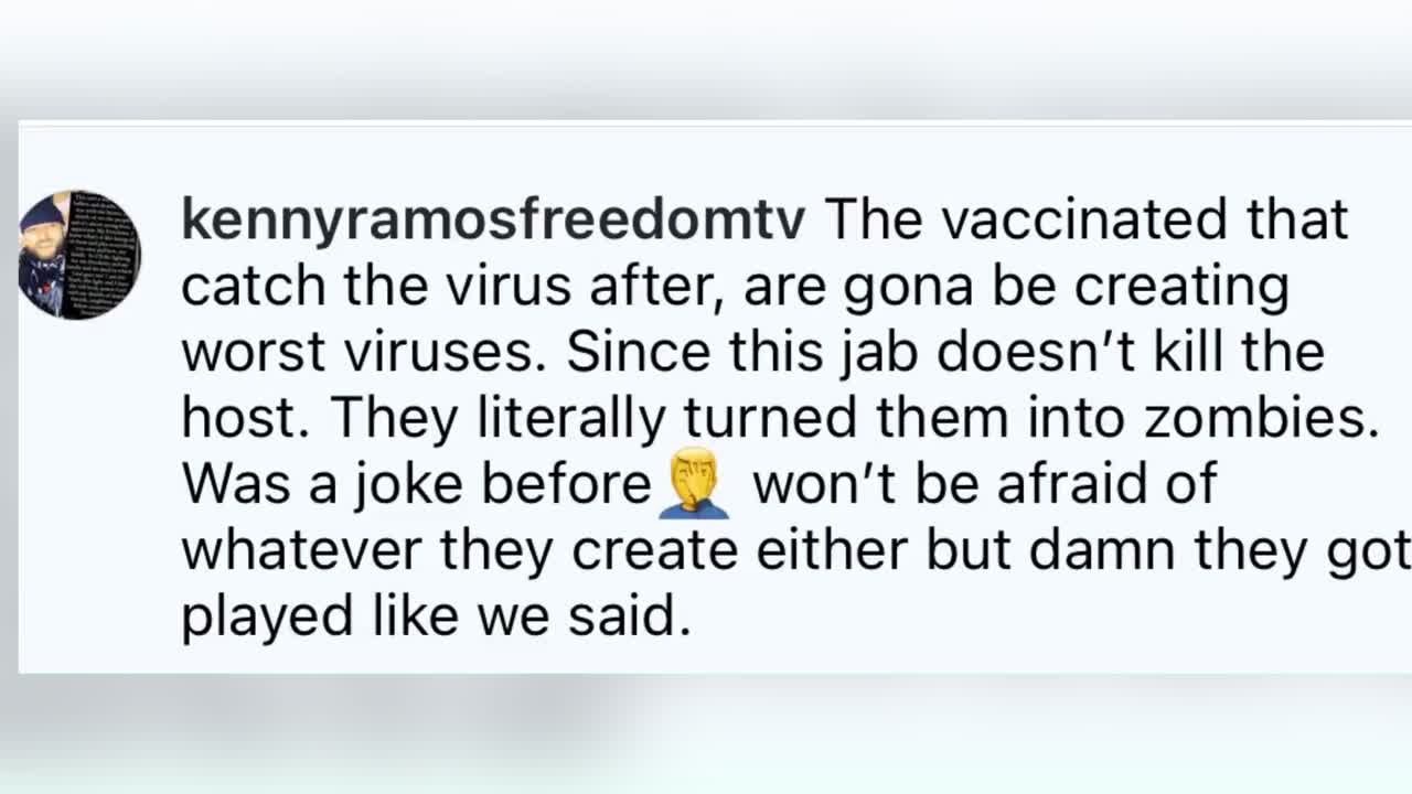 The walking vaccinated