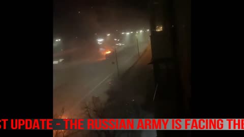 Latest update - the russian army is facing the ukrainian army in the city of kyiv......