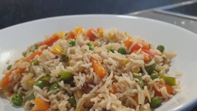 Easy to make the Perfect Vegetable Rice