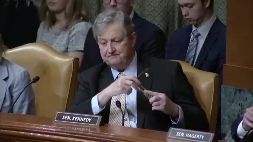 John Kennedy questions FBI Director Wray in Appropriations