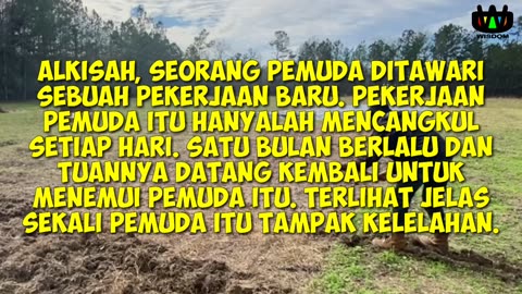 CERITA KETENANGAN HIDUP WISDOM - TAK ADA KERJA KERASYANG SIA-SIA