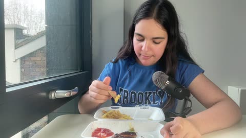 ASMR Half Pounder And Fries Mukbang