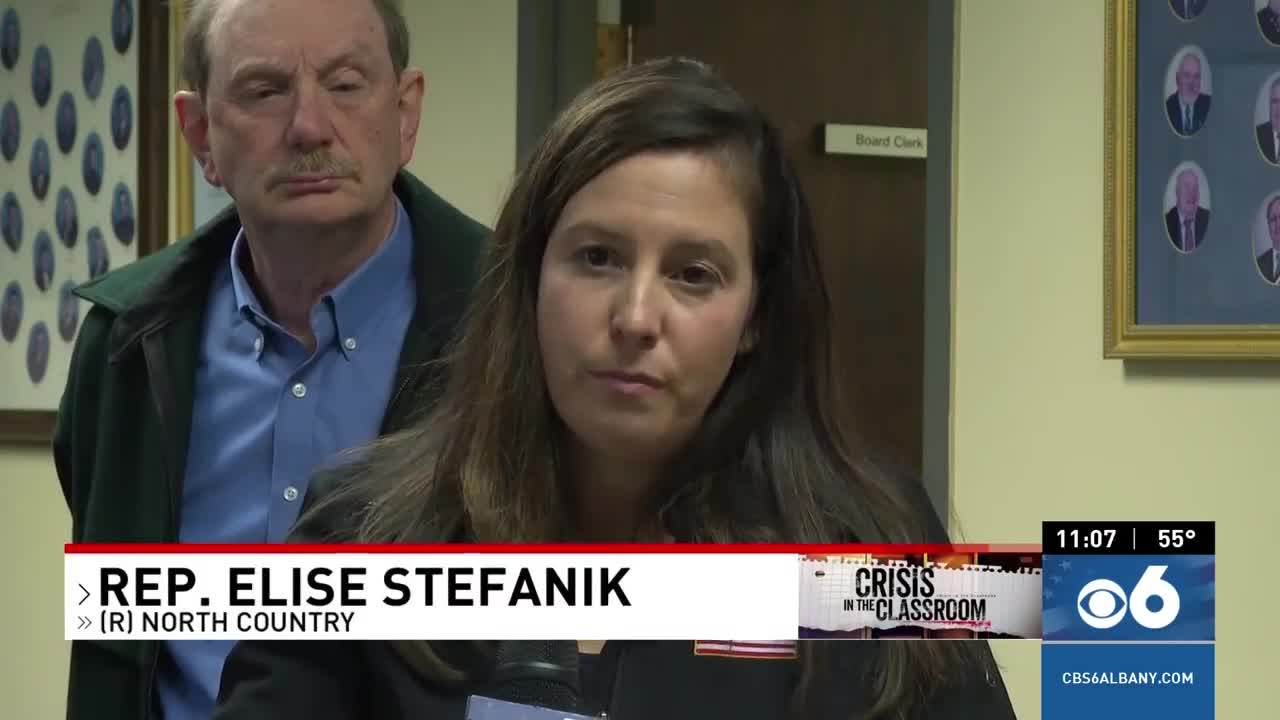 Stefanik's office launched a parent portal to share concerns. 02.23.22.