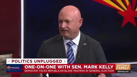 Democrat Mark Kelly Has No Answer To If Biden Is Doing A Good Job
