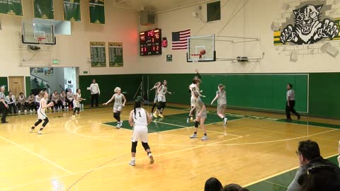 Pinewood girls basketball, vs Miramonte, Feb 15, 2020