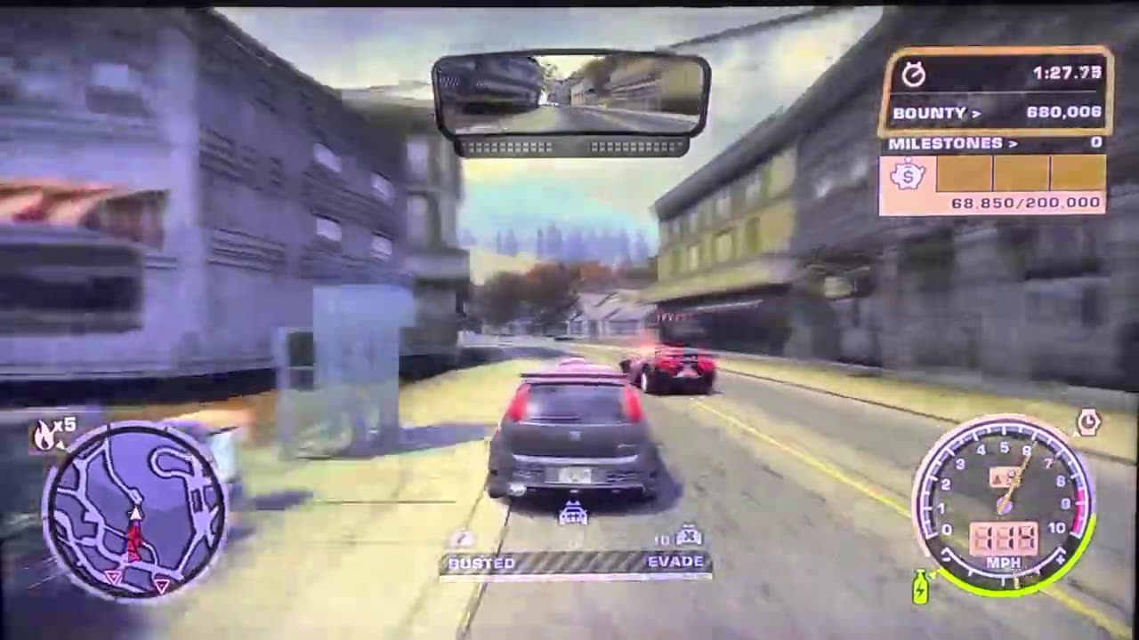 NFS Most Wanted 2005 Challenge Series Event 66 Pt 1(Xbox 360 HD)