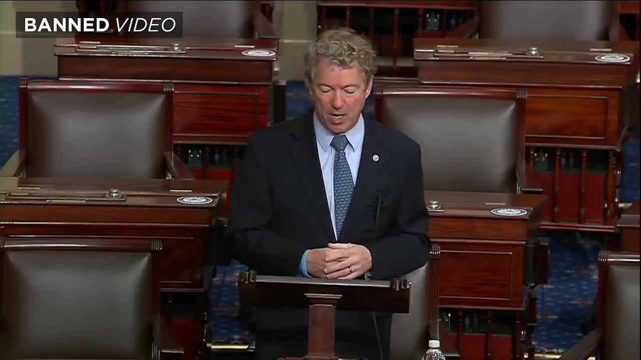 Senator Paul: Stop Piling Debt On Future Generations, Open The Economy, And Cut Waste In The Budget!