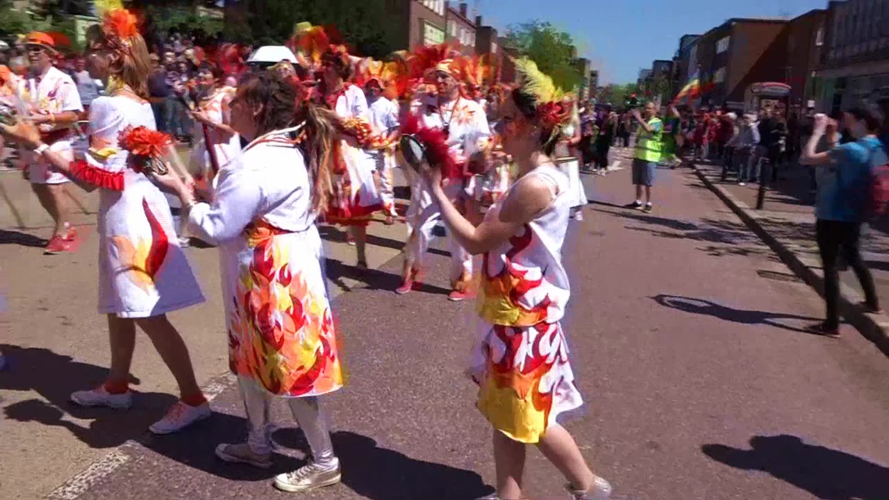 Exeter 1 Exeter 16th May Gay LGBTQIA+Pride 2015. Exeter Devon UK Gay LGBTQIA_Pride