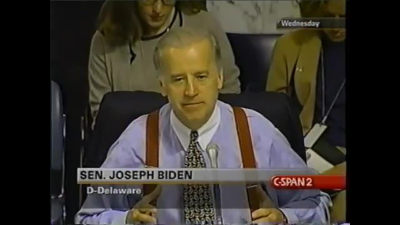 Joe Biden Wants To Criminalize Raves And Jail Promoters (2001)