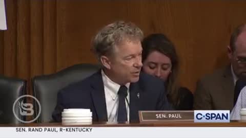 Rand Paul points out facts to dr fraud & fauci gets upset