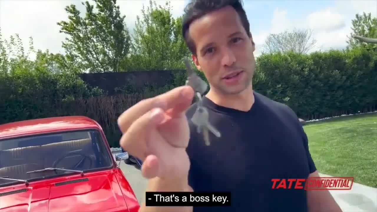 TRISTAN TATE BUYS A LADA