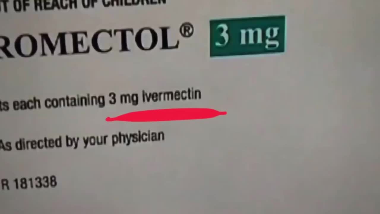 This IVERMECTIN was BANNED for treatment against COVID in Australia.