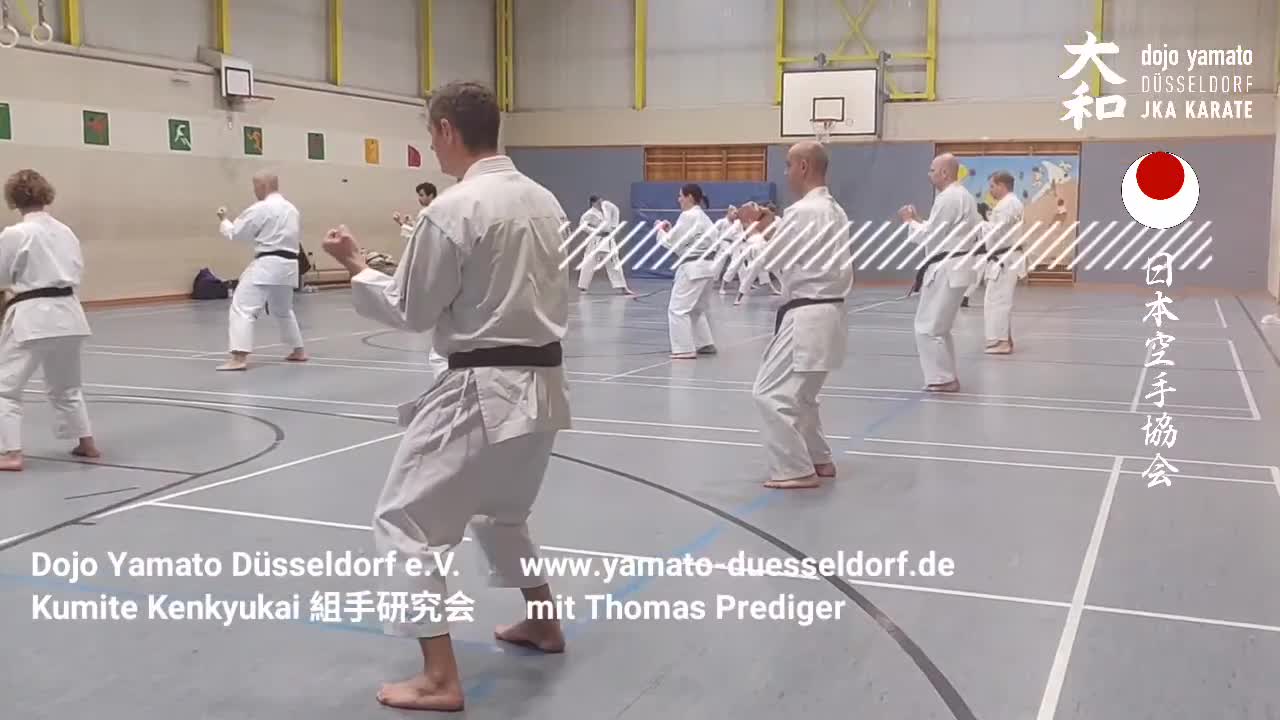 Kumite Kenkyukai im Dojo Yamato