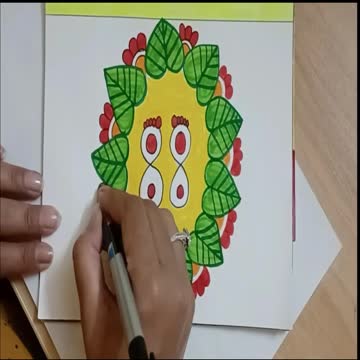 Lakshmi Footsteps Using Number 88 | How To Make Lakshmi Footsteps | Diwali Laxmi Puja Easy Drawing