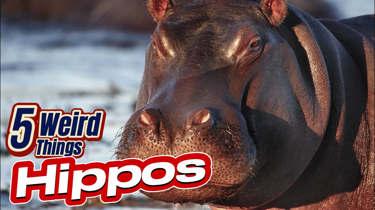 5 Weird Things - Hippos