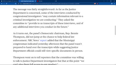 Democrats calls for the Release the J6 interrogation Transcript