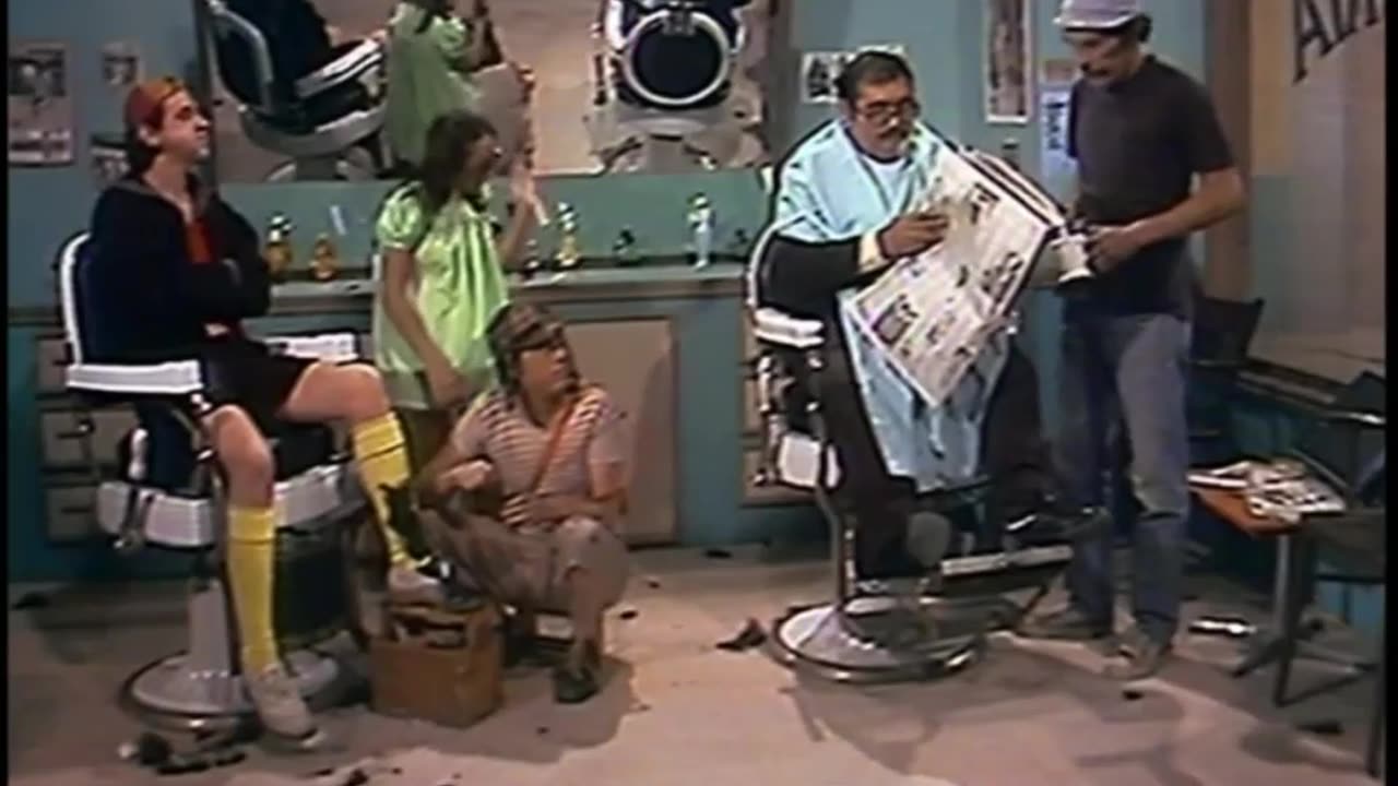 CHAVES - Episódio #117 (1976) De engraxate a cabeleireiro [dublagem PERDIDA - Maga 1984]