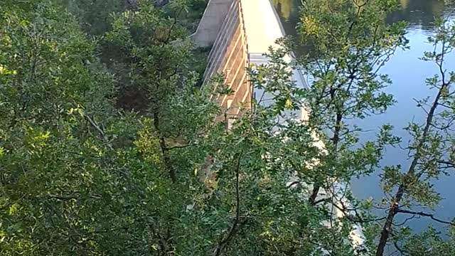 By the dam