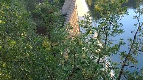 By the dam