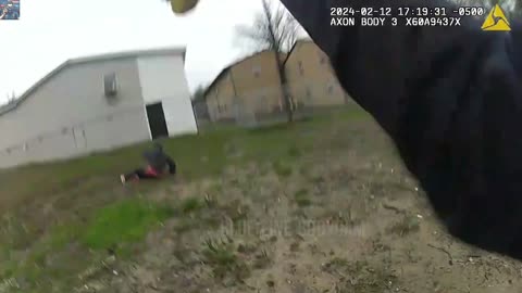 Officer Wrestles Gun From Suspect In Intense Foot Pursuit