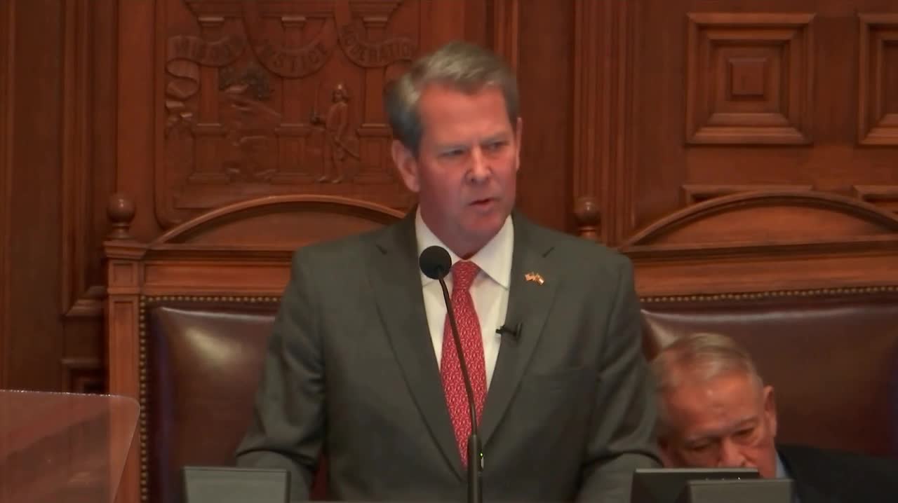 Foreshadowing from Governor Kemp