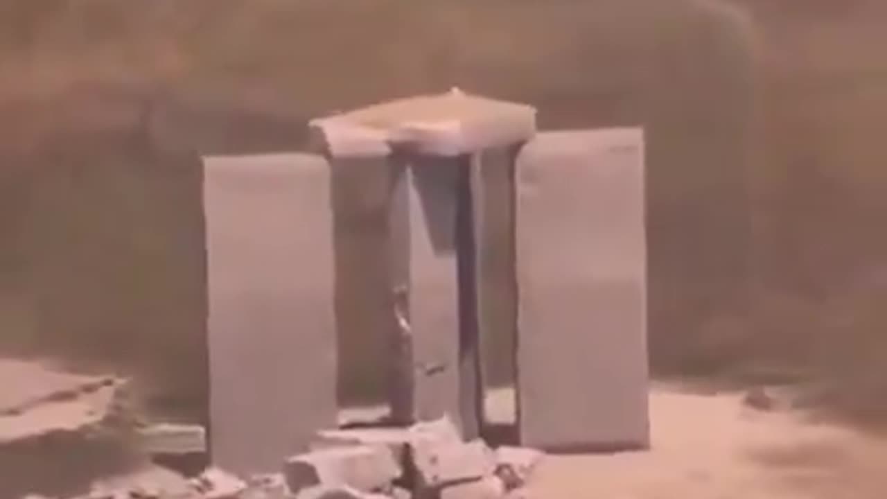 Georgia Guidestones event...Weird