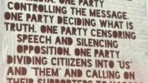 One government one party one world order