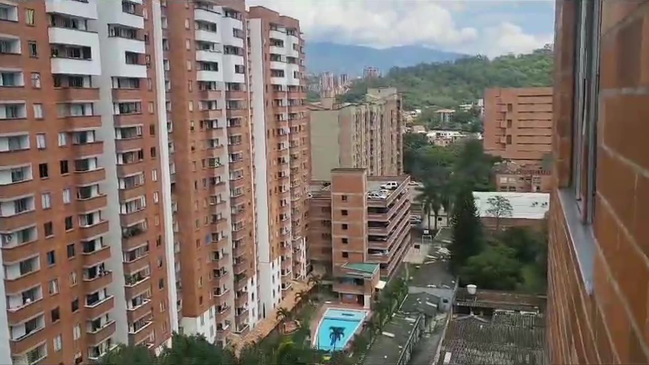 Medellin, Colombia. Chilling out in Los Colores