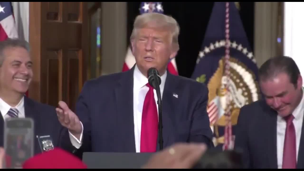 Trump Asks Crowd If "Sleepy Joe" Or "Slow Joe" Is A Better Nickname For Joe Biden