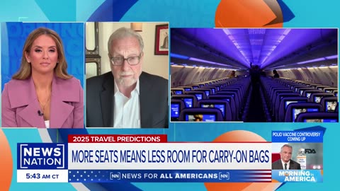 Airlines plan to upgrade seating for a cost: Travel expert on 2025 predictions | Morning in America