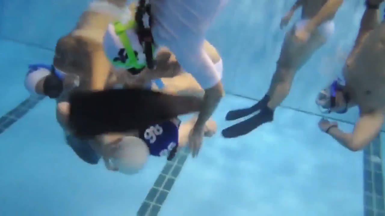 UNDERWATER RUGBY AT ITS WILD MOMENTS