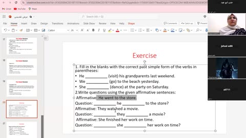 Tenses-Past Simple