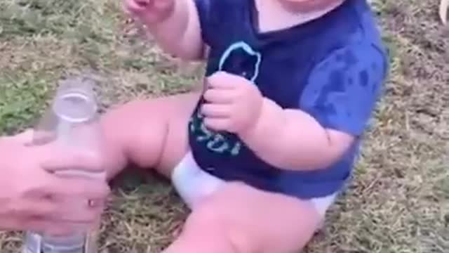 Funny Baby Videos playing # Short