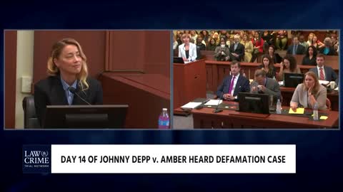 Amber Heard testified in her own defense that it is horrible for her to sit in court for weeks