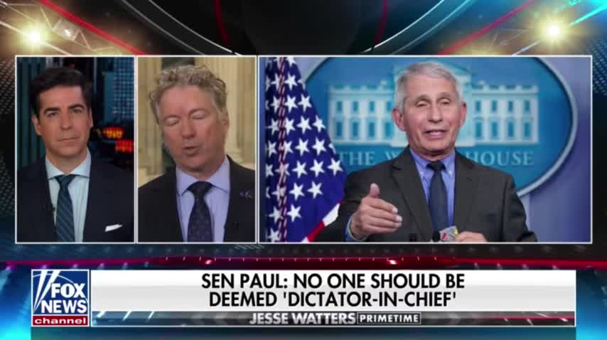 Rand Paul Introduces New Bill to FIRE FAUCI