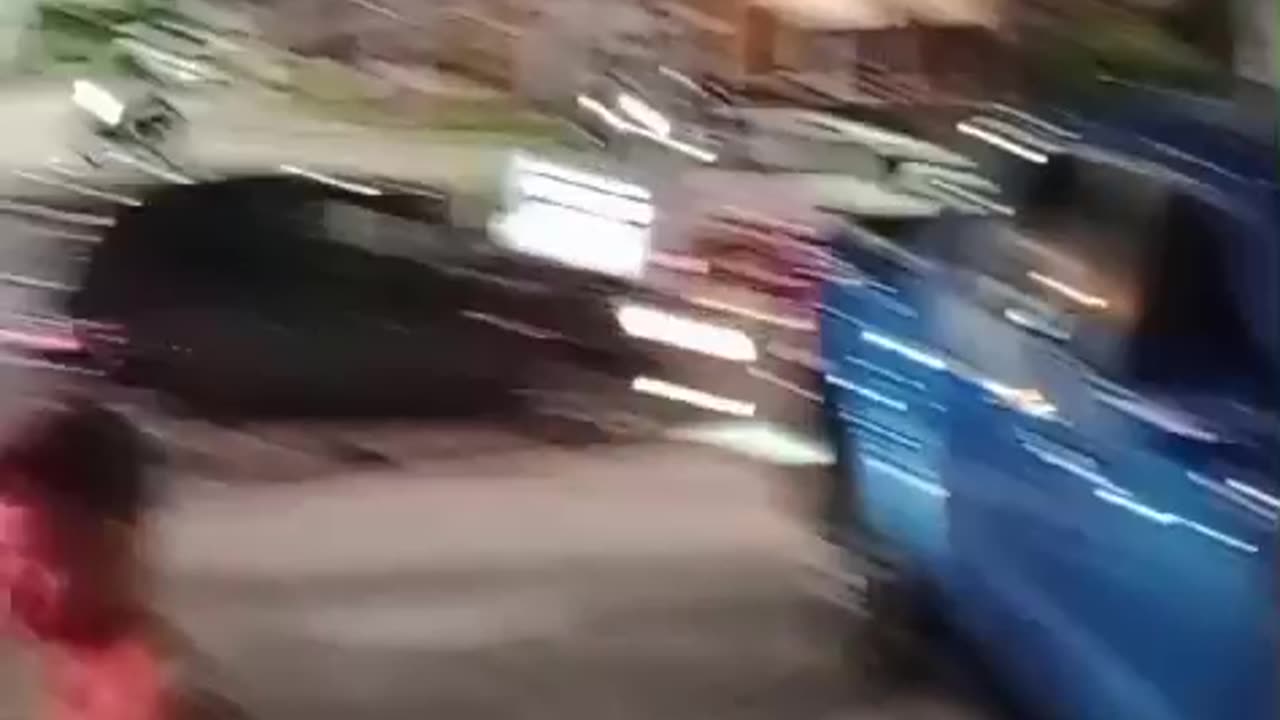 Accidente camioneta en la Puerta del Sol
