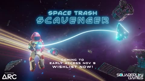 Space Trash Scavenger - Official Early Access Release Date Reveal Trailer