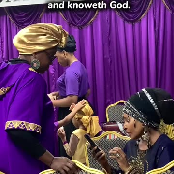 ⚜️💜 A Sabbath Day in IUIC Trinidad💜⚜️Romans 9:4“Who Are Israelites; To Whom Pertaineth The Adoption,