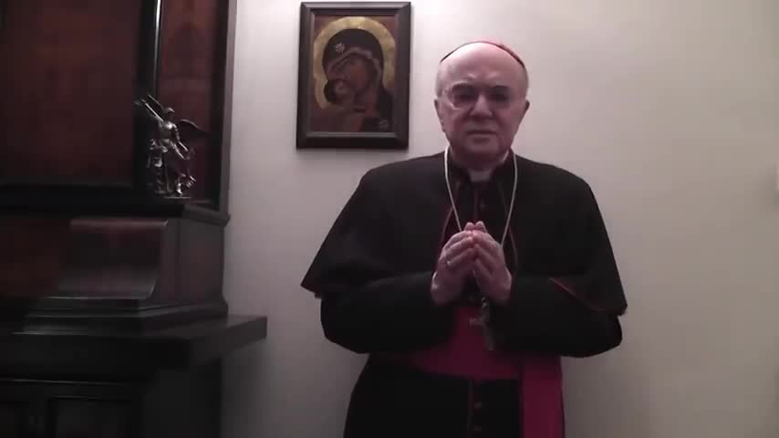 15 gennaio - messaggio appello di mons. Carlo Maria Viganò