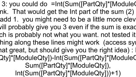 How can I always round up decimal values to the nearest integer value