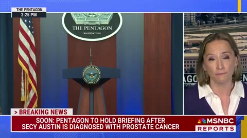 Pentagon now saying Lloyd Austin was treated for prostate cancer.