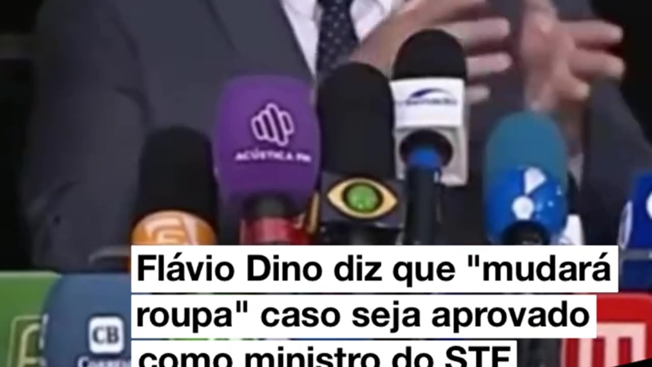 Flávio Dino diz que "mudará roupa" caso seja aprovado como ministro do STF: 'Não tem lado político'