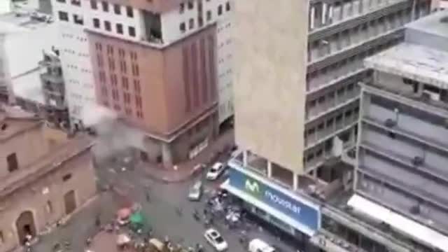Explosión Fiscalía de Cali, en el centro de la ciudad